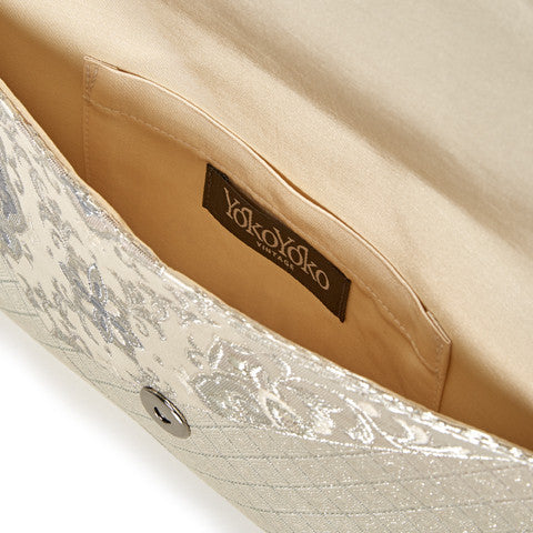 Kenran Ivory Clutch