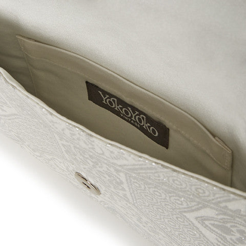 Koiki White Pearl Clutch